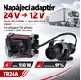 Obrázek z Napájecí adaptér 24V-12V 15pin(ISO12098) - 7pin 