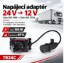 Obrázek z Napájecí adaptér 24V-12V 7pin(ISO1185) - 7pin 