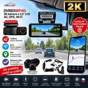 Obrázek 2K kamera s 3,2" LCD, 4G, GPS, Wi-Fi