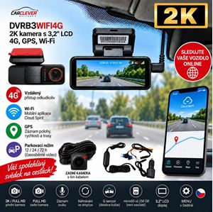 Obrázek z 2K kamera s 3,2" LCD, 4G, GPS, Wi-Fi 
