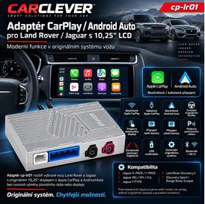 Obrázek z Adaptér CarPlay/Android Auto Land Rover/Jaguar s 10,25" LCD 