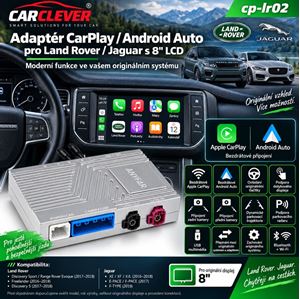 Obrázek z Adaptér CarPlay/Android Auto Land Rover/Jaguar s 8" LCD 