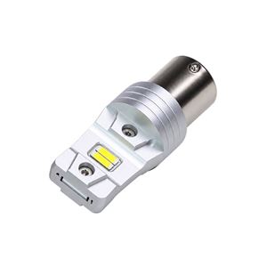 Obrázek z LED BA15s bílá, 12V, 4LED/CSP1860 