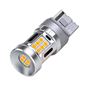 Obrázek z LED T20 (7440) oranžová, 12V, 28LED/3030SMD 