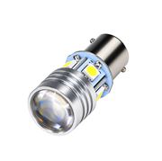 Obrázek LED BA15s bílá, 6V, 6LED/5W, veteráni