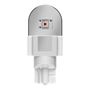 Obrázek z OSRAM LED 12V W16W W2,1x9,5d červená (2ks) Duo-blister 