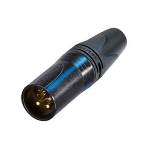 Obrázek z NEUTRIK NC10MXX-14-B 8+2 pole XLR konektor, samec 