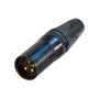Obrázek z NEUTRIK NC10MXX-14-B 8+2 pole XLR konektor, samec 