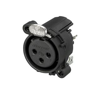 Obrázek z NEUTRIK NC3FAV1  XLR zásuvka, samice 