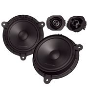 Obrázek Reproduktor Pioneer Perfect Fit 16,5 cm, 2pásmový komponentní systém s výkonem 350 W, určený pro vozy Renault, Nissan, Dacia a Lada