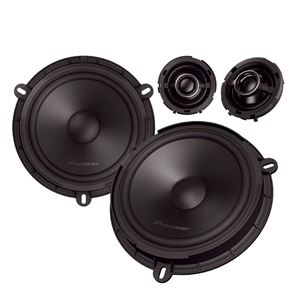 Obrázek z Reproduktor Pioneer Perfect Fit 16,5 cm, 2pásmový komponentní systém s výkonem 350 W, určeno pro vozy Ford a Mazda 