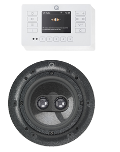 Obrázek z Q Acoustics E120 + Qi65CP ST/pár/bílá 