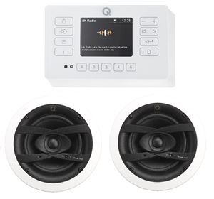 Obrázek z Q Acoustics E120 + Qi65CW/pár/bílá 