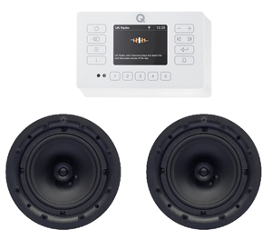 Obrázek z Q Acoustics E120 + Qi80C/pár/bílá 