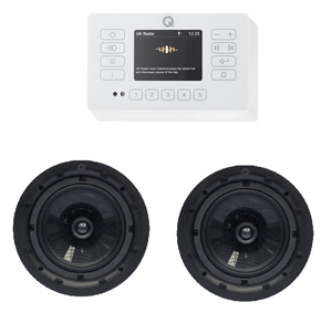 Obrázek z Q Acoustics E120 + Qi80CP/pár/bílá 