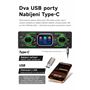 Obrázek z 1DIN autorádio s 2,2" LCD / Bluetooth / USB / USB-C / AUX 