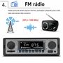Obrázek z 1DIN autorádio retro design / Bluetooth / USB / SD / AUX 