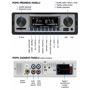 Obrázek z 1DIN autorádio retro design / Bluetooth / USB / SD / AUX 