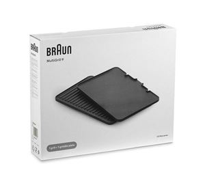 Obrázek z Braun BRSK006 grilovací desky (hladká + žebrovaná) pro MultiGrill 9 