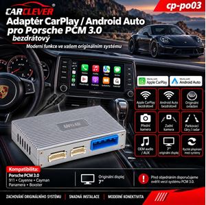 Obrázek z Adaptér CarPlay/Android Auto Porsche PCM3.0 